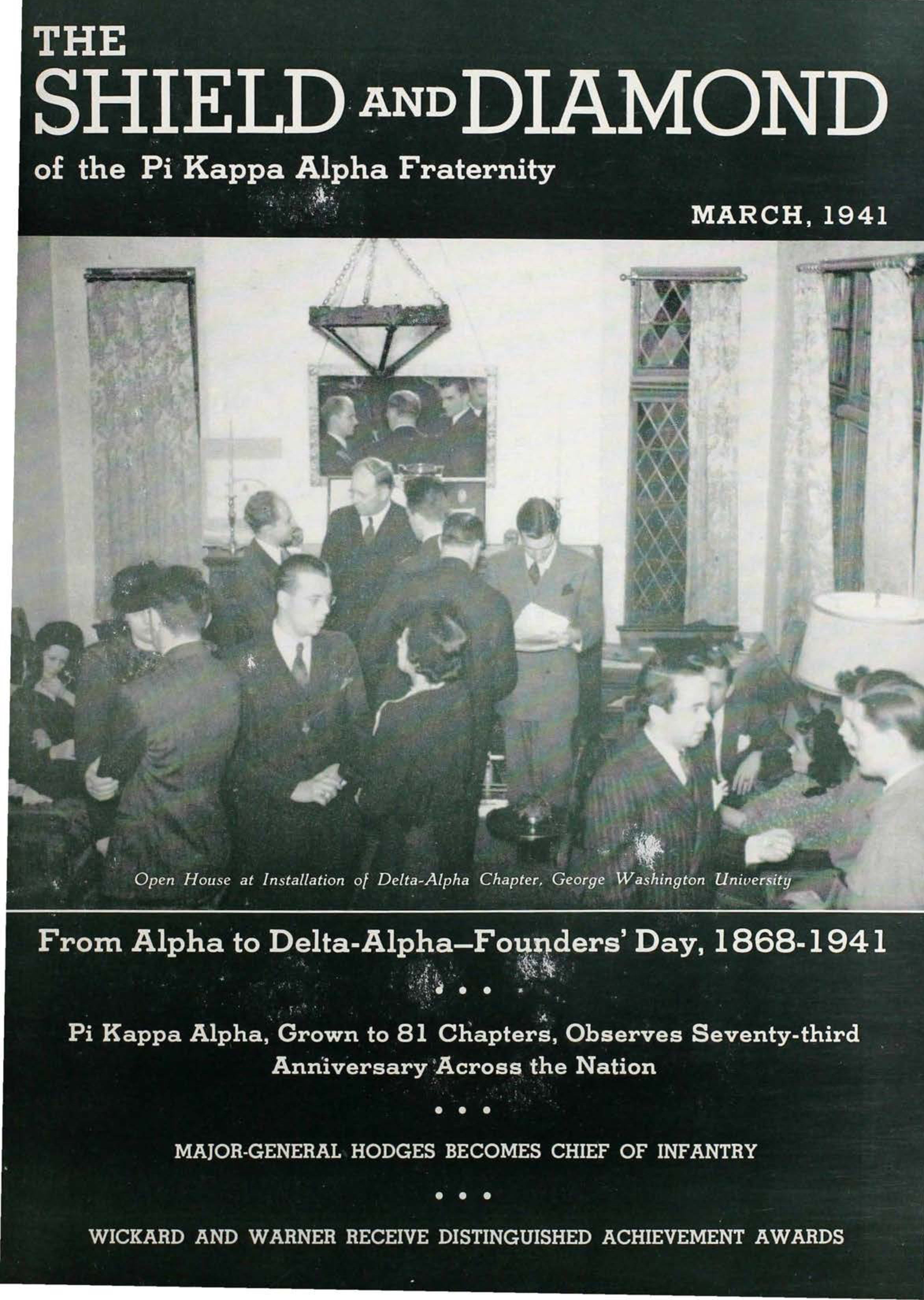 Shield and Diamond, Vol. 50, No. 4, March 1941